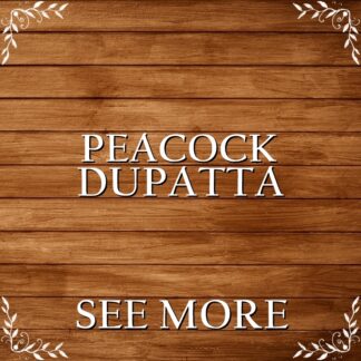 Peacock Dupatta