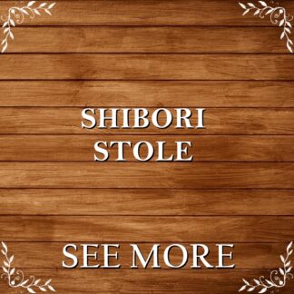 Shibori Stole