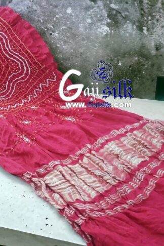 Rani Bandhani Chandrakhani Dupatta Pure GajiSilk