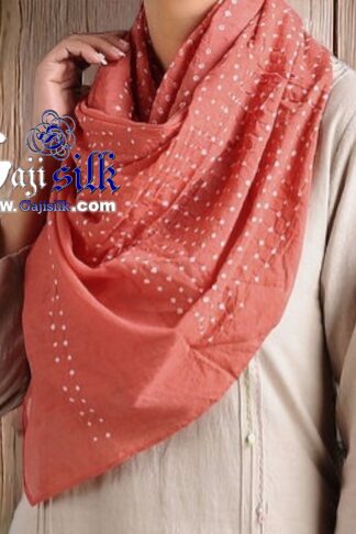 PitchPink Stole Designer Pure Gaji Silk